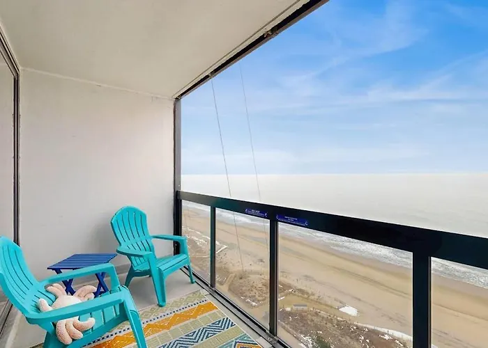 Bright Waterfront With Balcony Incredible Views Pools & Gym * Ocean City